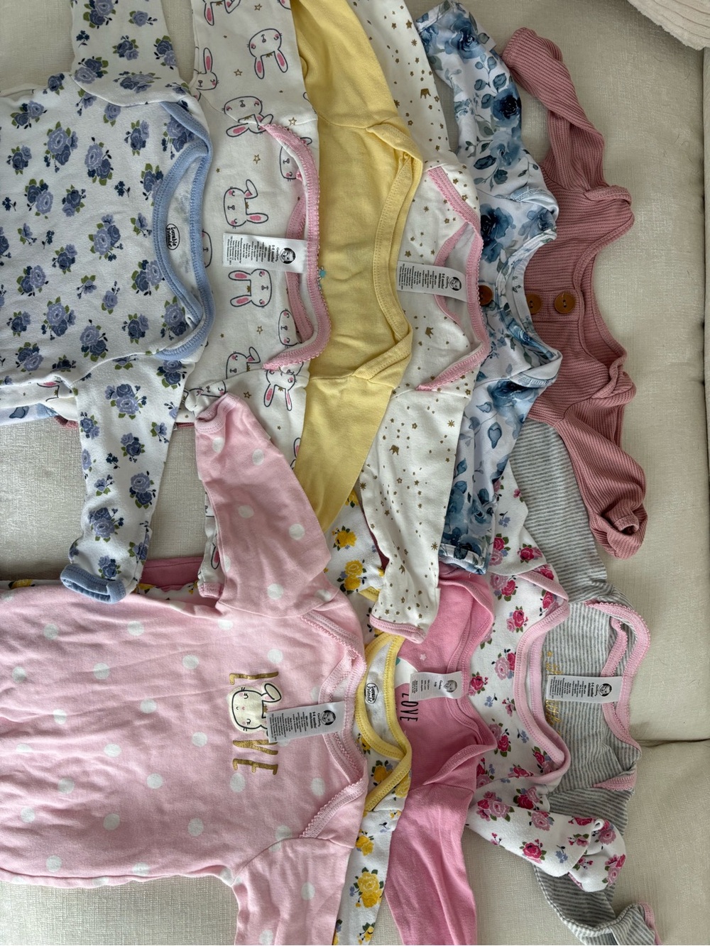 ELEVEN 0-6m Mixed Brands Sleep Sacks for Baby Girl